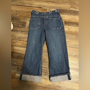 Free People Palmer Cuff Jeans